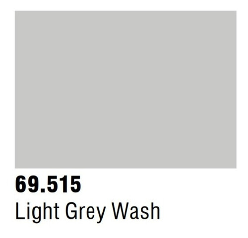 Vallejo 69515 Light Grey Wash Weathering Mecha Tinta 17ml