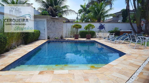 Casa Residencial À Venda, Acapulco, Guarujá. - Ca0478