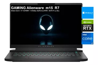 Alienware M15 R7 Core I7-12700h 32gb 1tb 15.6 3070ti Rtx 8g