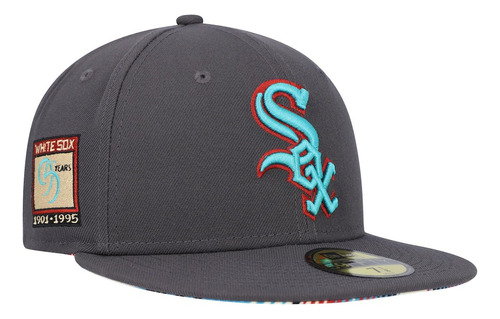 Gorra New Era White Sox Chicago Medias Blancas 59fifty Print