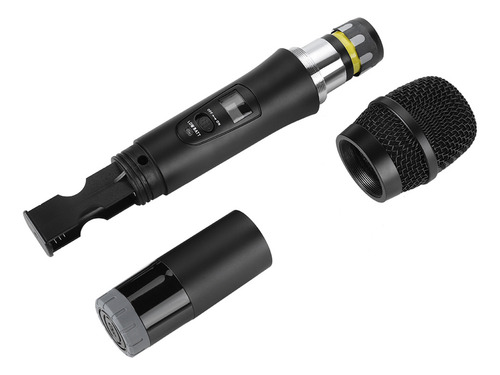 Micrófono De Mano Inalámbrico Vhf Universal Con Receptor