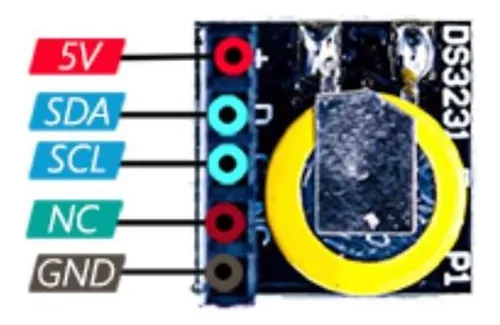 Por 7und Modulo Ds3231 Mini Reloj Rtc Con Pila Bateria Ardui