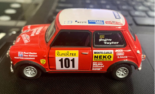 Cararama 1:43 Austin Mini Cooper Monte Carlo Rally 