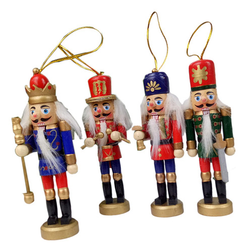 Adornos Colgantes De Cascanueces De Navidad, Marionetas De