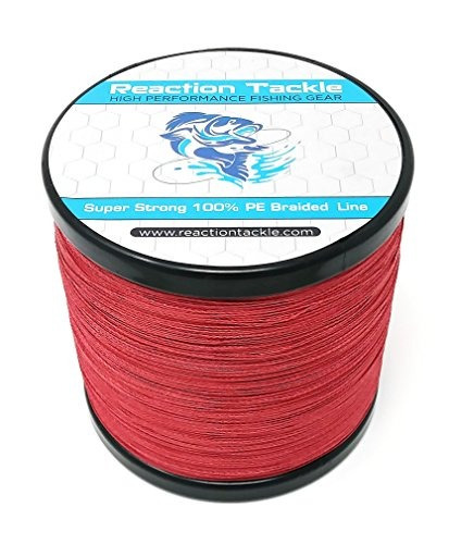 Tackle De Reacción Dark Red 20lb 300yd (nuevo)