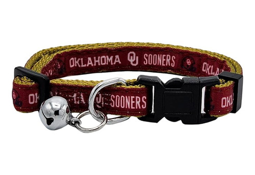 Pets Collegiate Pet Gato Oklahoma Sooners Talla Única