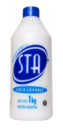 Adhesivo Cola Vinilica Blanco Sta 1000cc (5074)