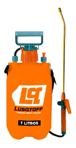 Imagen 1 de 6 de Pulverizador Fumigador De 7 Litros Lanza Laton Lusqtoff