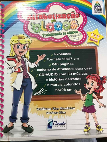 Imagem 1 de 7 de Alfabetização Em Blocos - Sílabas 6 A 9 Anos Bncc
