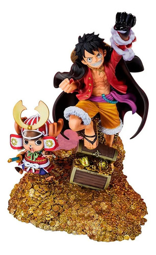 Estátua Monkey D. Luffy Wt100 Commemorative One Piece Bandai