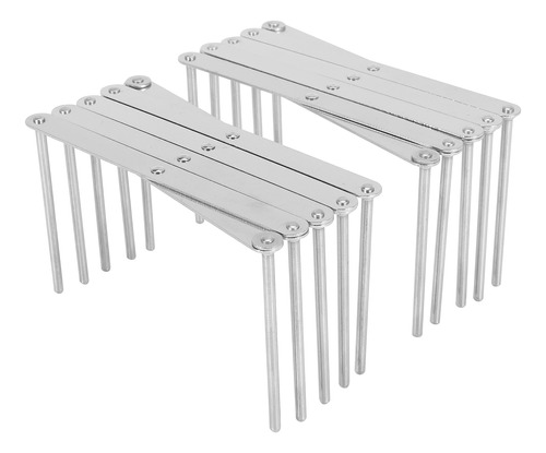 Paquete De 2 Soportes Extensibles Para Tapas De Ollas, Rejil