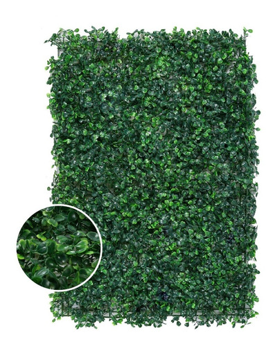 Jardin Vertical Muro Verde Panel Artificial 40x60 X12