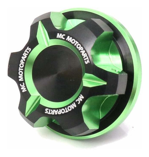 Mc Motoparts T-axis Verde Cnc Tapón De Llenado De Aceite Com