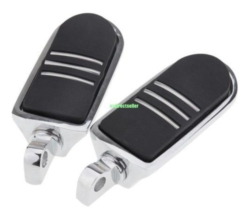 Imagen 5 de 6 de Streamliner Estilo Cromado Estribos Estribera Para Harley To