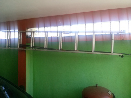 Escalera Extensible De Aluminio 8 Peldaños Cada Tramo Negoci