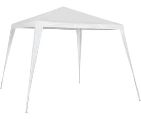 Toldo Carpa Desarmable Blanca Tubería De Hierro Base 3x2 Mts
