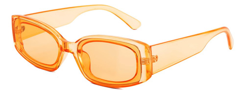 Feisedy Retro Rectángulo Gafas De Sol Mujeres Hombres Vintag