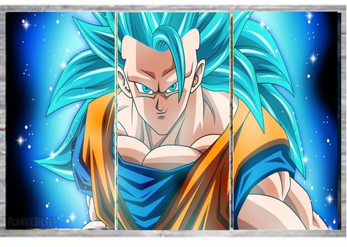  Cuadro Goku Fase 3 Dragon Ball