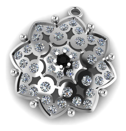 Deslumbrante Colgante De Diamante Para Mujer