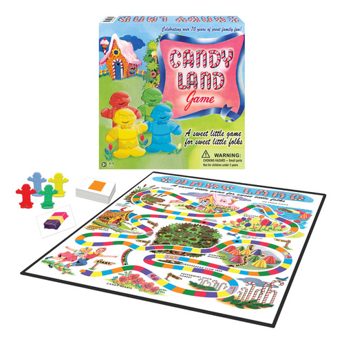 Winning Moves Games Candy Land 65 Aniversario Juego, Multic.