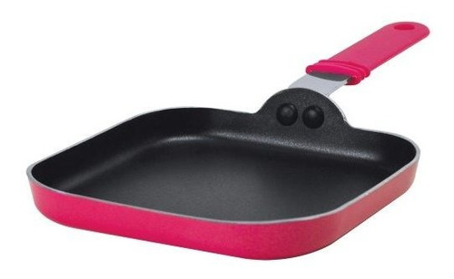 Ecolution Kitchen Extras 6inch Square Griddle Mini Pink