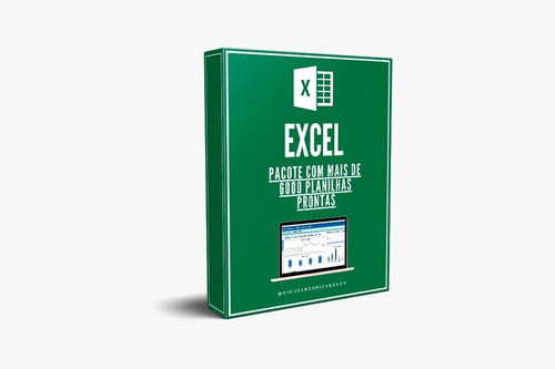 Excel - Pacote De 6000 Planilhas (todas As Áreas)