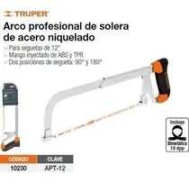 Comprar Arco Segueta 12  Solera Prof. 10230 Truper