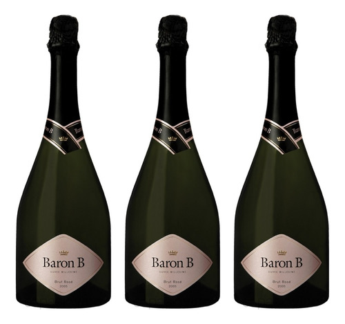 Champagne Baron B Brut Rose X3 - Oferta Celler  