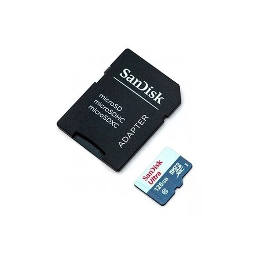 Micro Sd Tarjeta Memoria 128gb 80mb/s Sandisk Clase 10