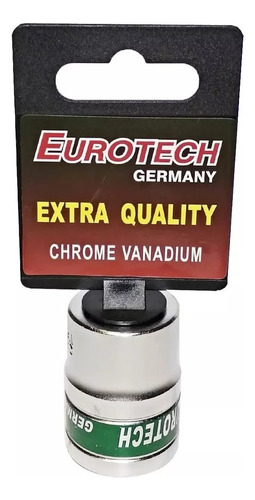 Dado Tubo 8 Mm 1/2 Eurotech Cromo Vanadio - Electroimporta