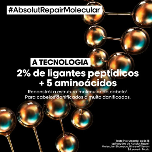 L'oréal Professionnel Absolut Repair Molecular Shampoo 300ml