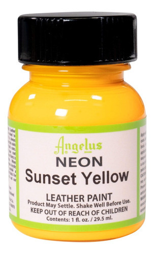 Pintura Acrilica Angelus 1 Oz Color Sunset Yellow