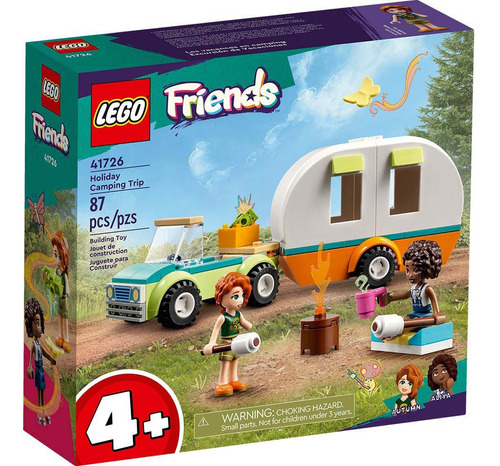 Lego Friends 41726 Excursión De Vacaciones Cantidad de piezas 87