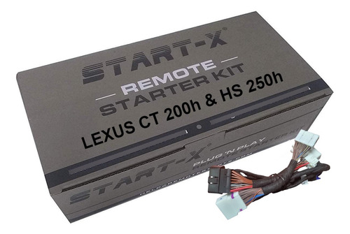Start-x Arrancador Remoto Plug N Play Para Lexus Ct 200h Hs