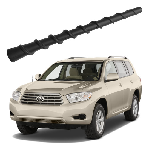 Antena Goma Para Toyota Highlander Mastil Repuesto Flexible