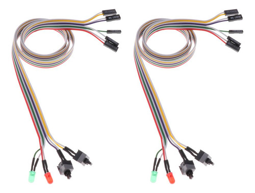 2x Cable De Led De Hidrógeno De Licencia De Escritorio