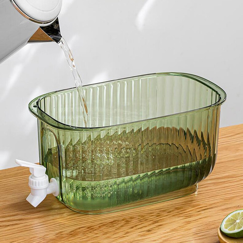 Dispensador De Bebidas 4l Armazenamento Com Com Válvula De