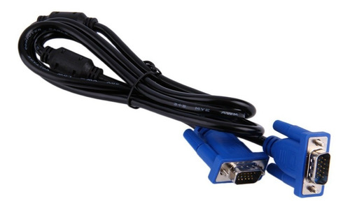 Imagen 6 de 6 de Cable Vga A Vga Macho / Macho 3 Metros Laptop Pc Proyector