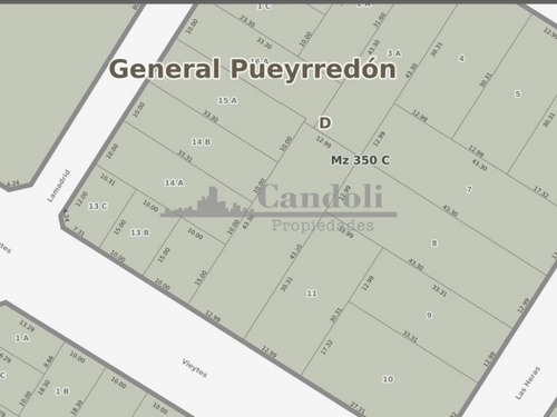 Lote En Venta Barrio San Carlos