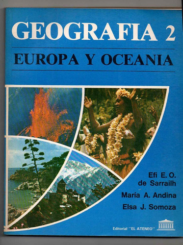 Geografía 2 Europa Y Oceanía Usado Impecable