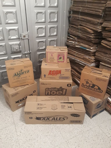 Cajas De Carton De Segunda En Buen Estado.