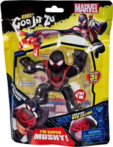 Heroes Of Goo Jit Zu Miles Morales Marvel Estirable Mushy