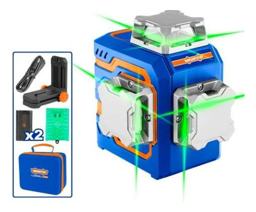 Nivel Laser 3d Verde Wadfow Wle2m12