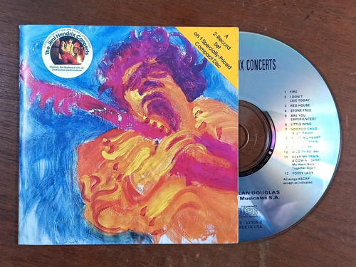 Cd Jimi Hendrix - The Jimi Hendrix Concerts (1989) Usa R10