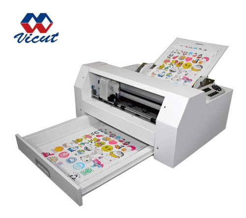 Imagen 1 de 10 de Troqueladora Automática Digital Para Etiquetas Vicut Lcs A3+