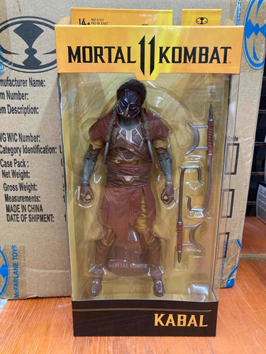 Kabal Red Suit Mortal Kombat 11 Mcfarlane Raiden Original