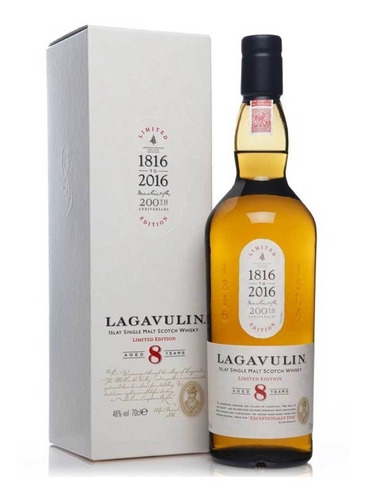 Lagavulin 8 Años Scotch Whisky Islay Single Malt Escoces 48%