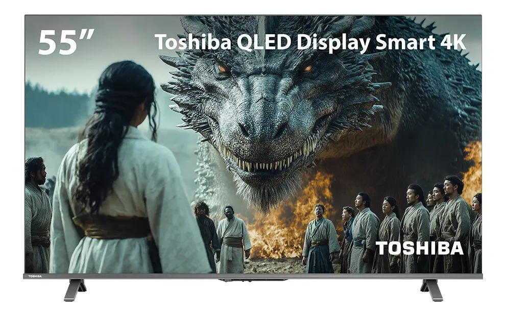 Smart Tv Qled 55 4k Toshiba Google Tv 3hdmi 2usb