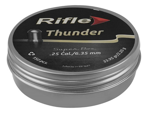 Bolinhas De Tinta Rifle Thunder X 150 Unidades