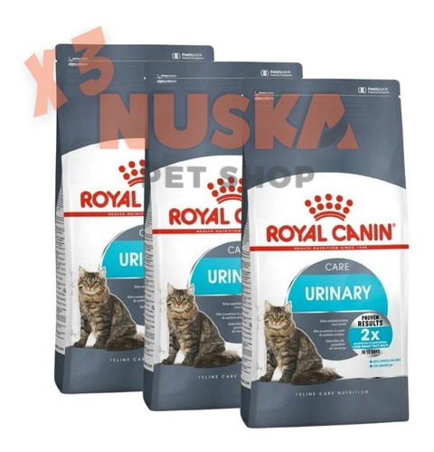 Royal Canin Urinary Care Cat 1.5 Kg X 3 Unidades Gato Nuska